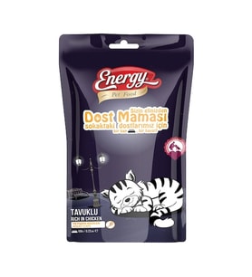 Energy Tavuklu Dosluk Kedi Maması 100 Gram 20 Adet
