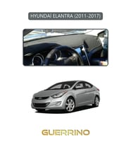 HYUNDAİ ELANTRA 2011-2017TORPİDO KORUMA HALISI GRİ KENAR