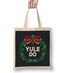 Christmas Yule Do Wreath Bez Çanta Uzun Saplı