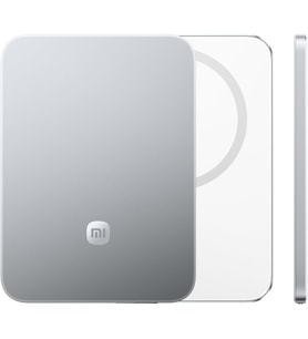 Xiaomi Ultra İnce Manyetik Power Bank 5000 15W Buzul Gümüş