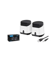 HADRON HD6024W Speaker Pc Beyaz 8.5-9-9 cm (Siyah - Beyaz)