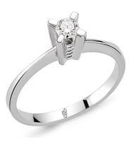 Romeo Pırlanta 0.25 Ct Tektaş Yüzük RM25028 (Çok Renkli)