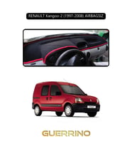 RENAULT Kangoo-2 (1997-2008) AIRBAGSIZTORPİDO KORUMA HALISI SİYAH KENAR