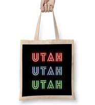 Utah vintage Bez Çanta Uzun Saplı