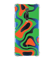 Xiaomi Redmi K20 Köşe Korumalı Antişok Kapak Renkli Desen Tasarımlı Şeffaf Silikon Kılıf