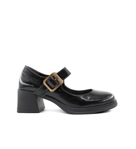 Miss Park Moda 386 k1360 Loafer Siyah Rugan Kadın Günlük Ayakkabı