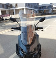 MOTOCAM Küba Novax 200 Ön Cam 2023-2026 Model 65cm Şeffaf Renkli 4mm UZUN