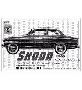 Skoda Octavia Klasik Puzzle 240 Parça Yapboz