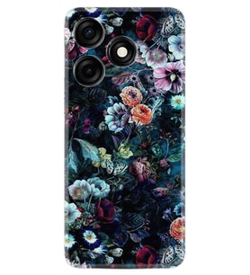 Xiaomi Redmi Note 12 Pro 5G Kılıf Resimli Desenli Baskılı Silikon Great Flowers 1304