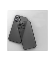Iphone 11 PRO İLE Uyumlu 0,2 Mm Pp Buzlu Ultra Ince Sert Silikon Kamera Korumalı Kılıf
