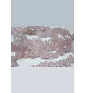 Pembe Kuvars Kırık Doğal Taş Dizisi