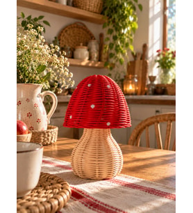 RATTAN BAMBU UĞURLU MANTAR 777