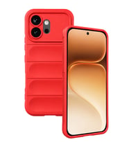 Mey İthalat® Huawei Honor 600 Optimum Silikon - Kırmızı