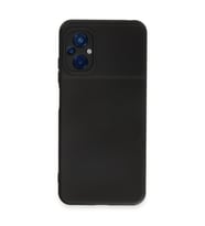 Xiaomi Poco M5 Kılıf Nano İçi Kadife Silikon - Siyah