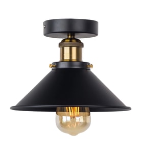 MYLİGHTS  RETRO RUSTİK TAVAN AVİZE  23 CM  PLOFONYER METAL AVİZE 