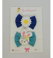 KEÇE BANDANA SETİ (Mavi)