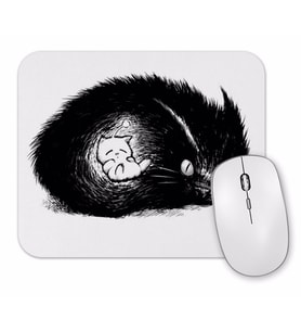 Cats Vigilante Kedi Mouse Pad
