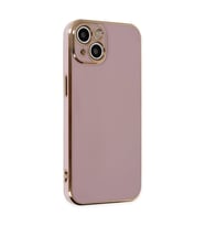Iphone 14 Kılıf Volet Silikon - Mor
