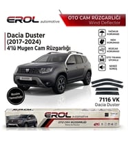 DACİA DUSTER (2017-2024) 4'LÜ MUGEN CAM RÜZGARLIĞI