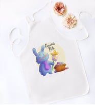 BK Gift Kişiye Özel Paskalya Bayramı Beyaz Mutfak Önlüğü-11