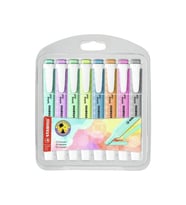 Swing Cool 8'Li Fosforlu Kalem Seti Pastel Renkler