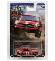 Hot Wheels Silver Series Rally Racers Honda S800 Racing Course Diecast Araba