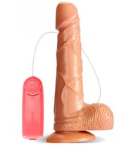 J.B. Titreşimli 19cm Dildo Vibratör