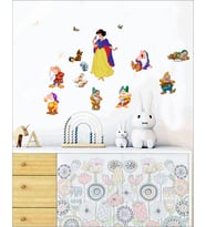 Pamuk Prenses ve Yedi Cüceler Çocuk Odası Duvar Sticker