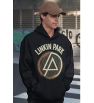 Linkin Park Rock Metal Müzik Grubu Baskılı Unisex Oversize Hoodie