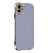 Mey İthalat® iPhone 12 Kılıf Volet Silikon - Mavi