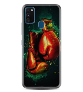Samsung M21 M22 M23 M30 M31S M32 Kılıf Desenli Silikon Boks Eldiveni 1763