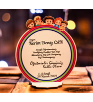 Öğretmenler Gününe Özel Mdf Plaket