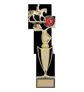 ODAK KUPA - Figürlü Kupalar - At / Binici Figürlü Kupalar FG-043 A - 43 cm