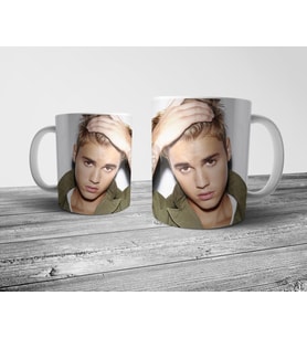 Pixxa Justin Bieber Kupa Bardak Model 1
