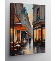 Kanvas Tablo Kafe