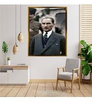 ÇERÇEVELİ ATATÜRK TABLO S208