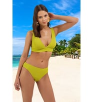 Tasarım Bikini Takımı UV Korumalı Esnek Kumaş Ergonomik Kesim Yaz Koleksiyonu Hızlı Kuruyan