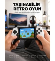 PS1 GBA NES Oyun Destekli Retro Cihaz Yeni Nesil