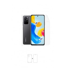 Xiaomi Redmi Note 11s 5G Full Body Ekran Koruyucu Ön Arka Yan Darbe Emici Poliüretan Film