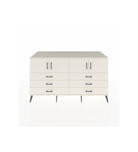 Kronos Konsol 2 Raflı 6 Çekmeceli 4 Kapaklı 176x59x99 Aytaşı-Aytaşı