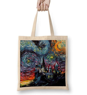 Van Gogh Never Saw Hogwarts Bez Çanta Uzun Saplı