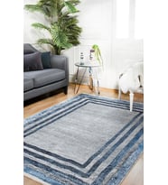 Dijital Kaymaz Yıkanabilir Gri Modern Salon Halısı Mutfak Halısı Koridor Halısı Yolluk HLN1195