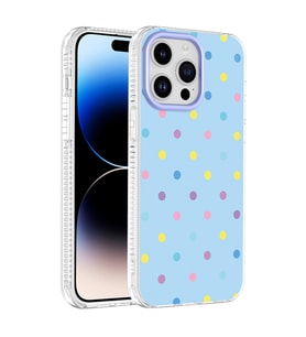 iPhone 14 Pro Max Kılıf Airbag Tasarımlı Potik Sert PC Kılıf