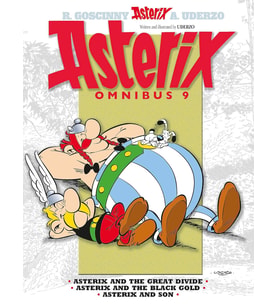 Asterix: Omnibus 9: Asterix And The Great Divide, Asterix And The Black Gold, Asterix And Son: 09 (Krem)