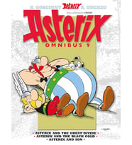 Asterix: Omnibus 9: Asterix And The Great Divide, Asterix And The Black Gold, Asterix And Son: 09 (Krem)