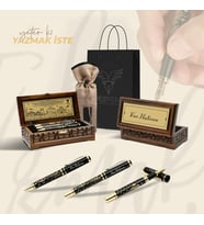 FLYPEN Van Hediyelik Kalem Seti (Tükenmez, Roller ve Dolma Kalem)