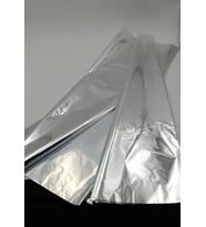 HEDİYE METALİZE JELATİN KAĞIDI 100LÜ 70X100 (Gümüş)