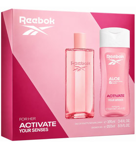 Reebok Actıvate EDT 100 ml + Shower Gel 250 ml Kadın Parfüm Seti