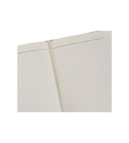 Deri Defter Günlük Journal Ajanda Tarihsiz Kareli 160 Yaprak Paris Vegan 17x24 cm (KAHVE)