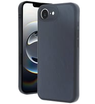 iPhone 16E Kılıf Şık Görünümlü Deri Kapak RYC/Aras Deri (Lacivert)